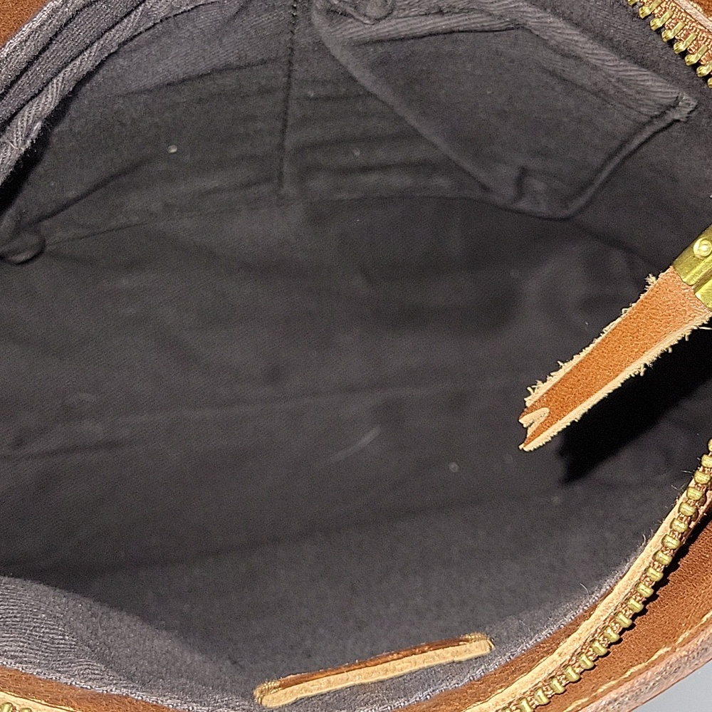 Madewell Transport Cognac Leather Tote Bag - Picture 10 of 13
